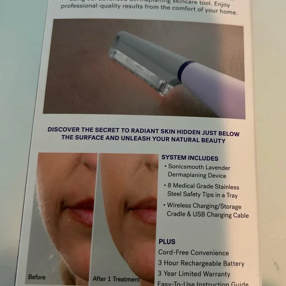 Michael Todd Sonicsmooth Dermaplaning Tool - Purple - Picture 6 of 8